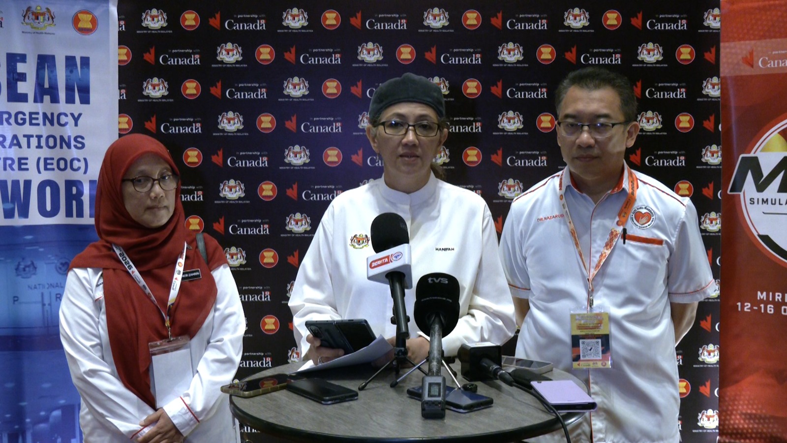 Sarawak air doctor services assisted by other government agency helicopter assets