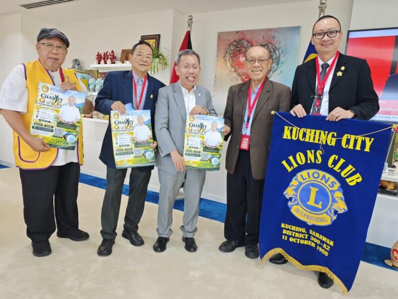Lions Club Kuching City to raise RM40,000 through charity golf tournament